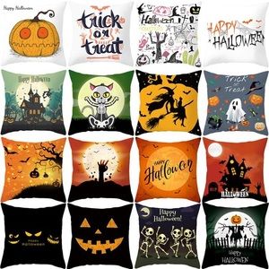 Halloween theme pillow cases Pumpkin  custom